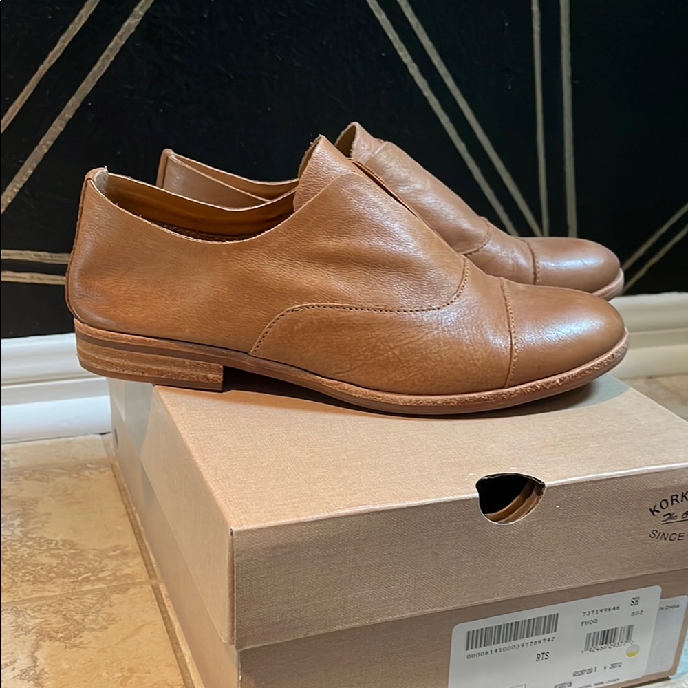 Kork-Ease Women’s Tan Leather Loafers